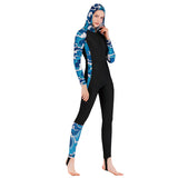 Couple jumpsuit jellyfish jacket sunscreen wetsuit long sleeves with hat snorkeling swimsuit