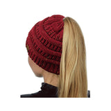 Women's fashion air vertex yarn horsetail  hat horsetail head