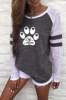 Women's Dog Mom Print Sweater