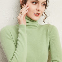 Women's turtle neck sweater top