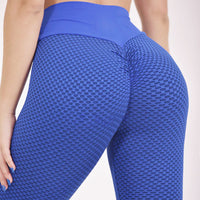 Bodybuilding Yoga Nylon Pants High Waist Hip Elastic Pants Woman Gym leggings