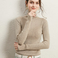 Women's turtle neck sweater top