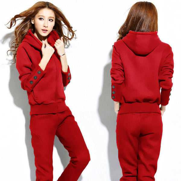 women's two-piece sports and leisure suit / hoodie / sweater /print /pant