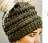 Women's fashion air vertex yarn horsetail  hat horsetail head