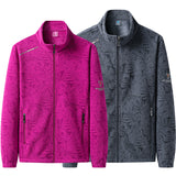Women's and men's outdoor fleece coat,  cardigan, large jacket, assault coat, thickened inner liner