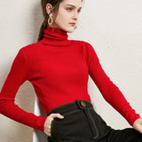 Women's turtle neck sweater top