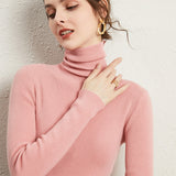 Women's turtle neck sweater top